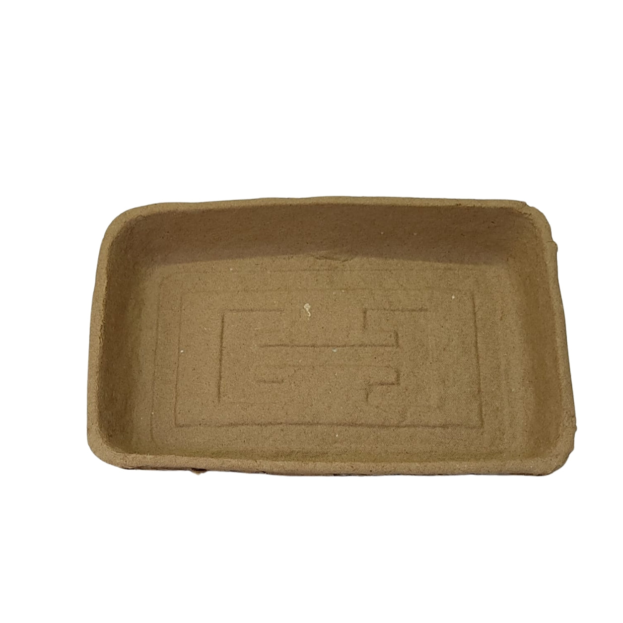 Bandeja Hortifruti biodegradável e compostável T3 22,5×14,5×2,5